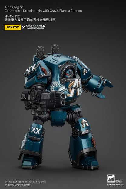 (Pre-Order) Warhammer The Horus Heresy Alpha Legion Contemptor Dreadnought with Gravis Plasma Cannon