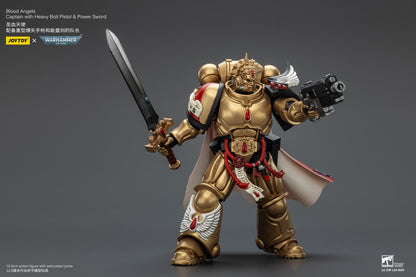 (Pre-Order) Warhammer 40k Blood Angels Captain with Heavy Bolt Pistol & Power Sword