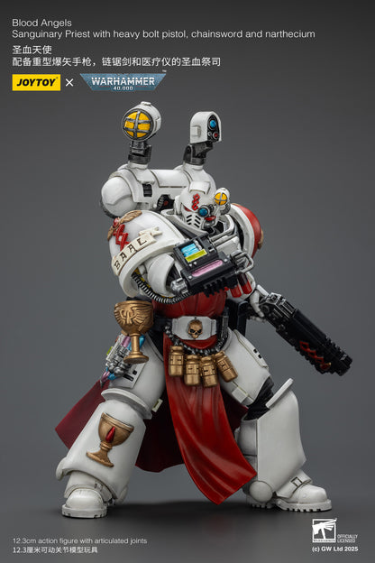 (Pre-Order) Warhammer 40k Blood Angels Sanguinary Priest with Heavy bolt pistol, chainsword and narthecium
