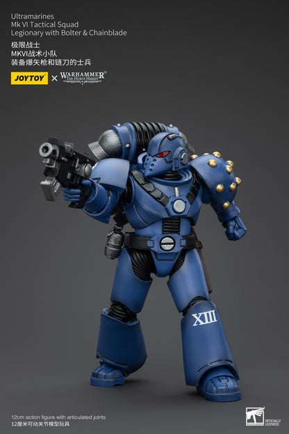 (Pre-Order) Warhammer The Horus Heresy Ultramarines MK VI Tactical Squad Legionary with Bolter& Chainblade