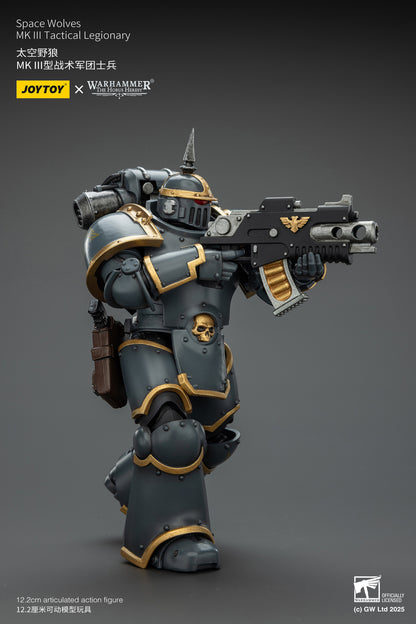 (Pre-Order) JOY TOY Warhammer The Horus Heresy Space Wolves MK lll Tactical Legionary