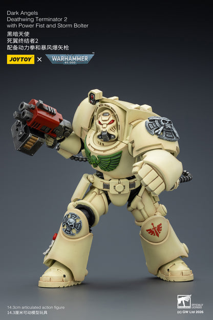 (Pre-Order) Warhammer 40k Dark Angels Deathwing Terminator 2 with Power Fist and Storm Bolter