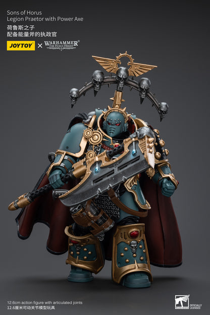 (Pre-Order) Warhammer The Horus Heresy Sons of Horus Legion Praetor with Power Axe (Reissue)