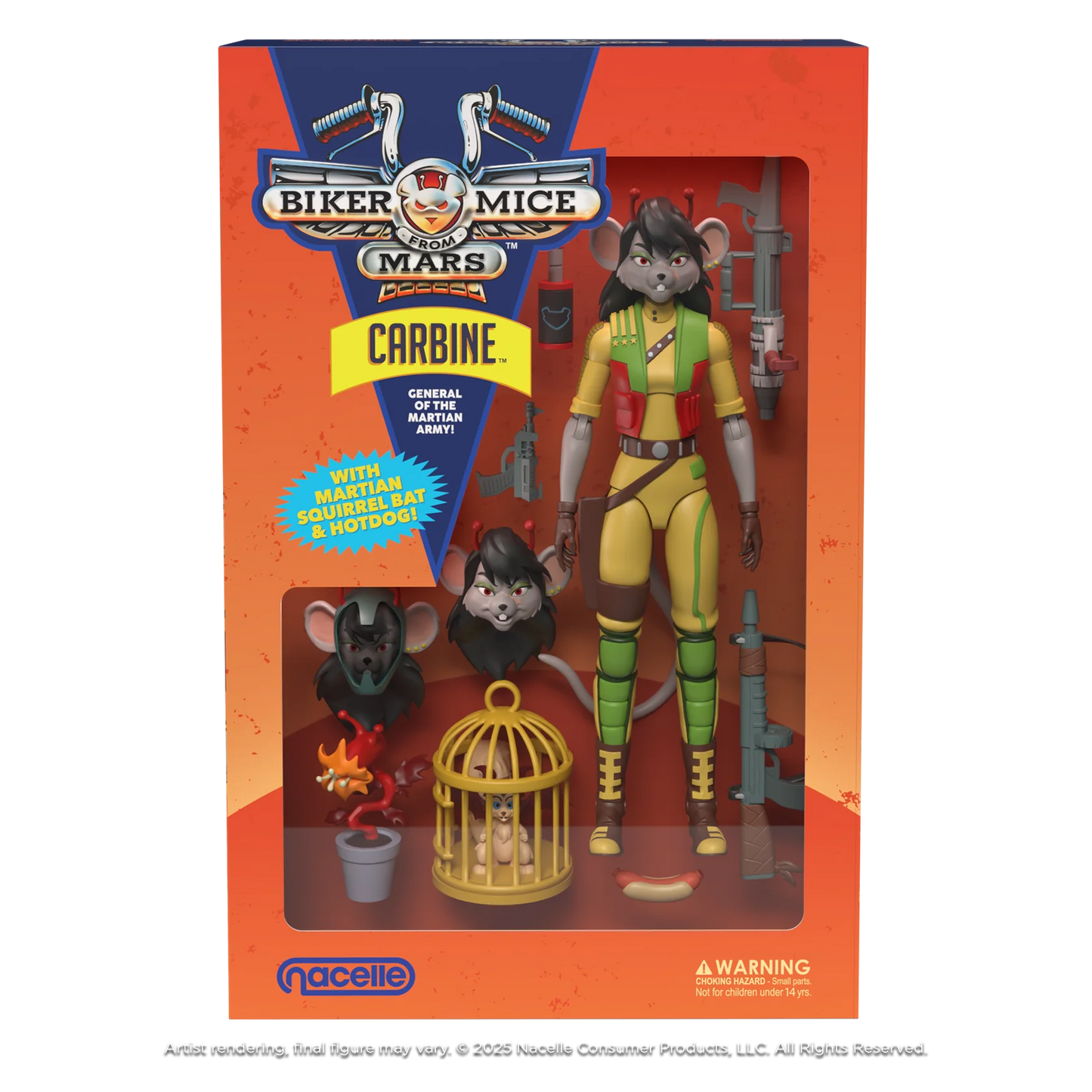 (Pre-Order) Nacellestore Biker Mice from Mars Wave 2 - Carbine