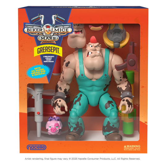(Pre-Order) Nacellestore Biker Mice from Mars Wave 2 - Greasepit