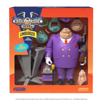 (Pre-Order) Nacellestore Biker Mice from Mars Wave 2 - Limburger
