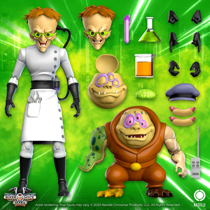 (Pre-Order) Nacellestore Biker Mice from Mars Wave 2 - Karbunkle & Red The Mutant