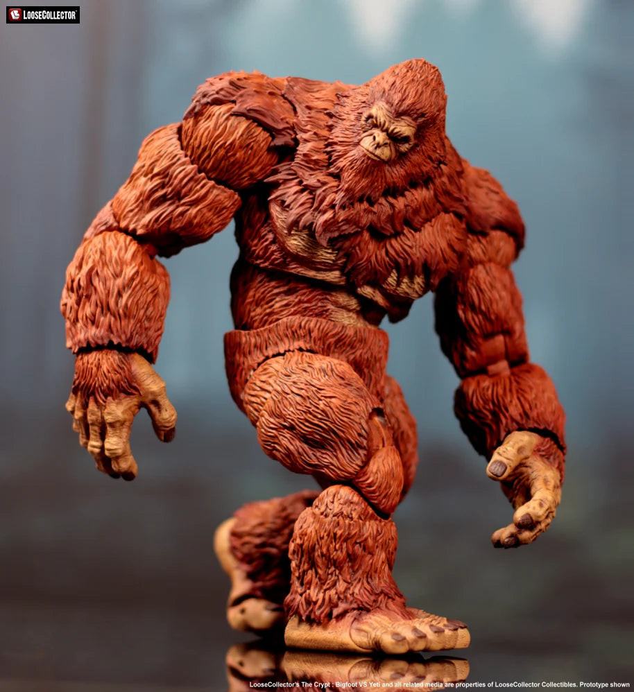 (Pre-Order) Loosecollector The Crypt Bigfoot and Yeti action figure 10 inches