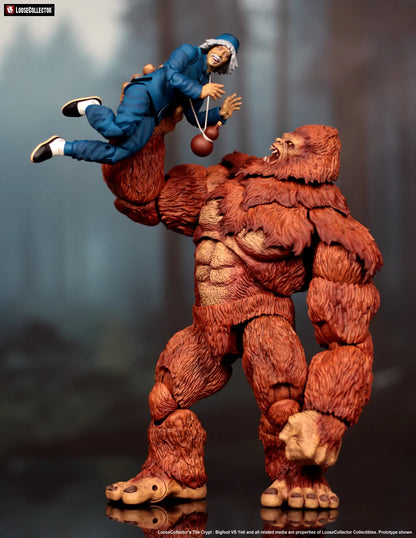 (Pre-Order) Loosecollector The Crypt Bigfoot and Yeti action figure 10 inches
