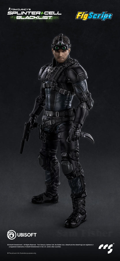 (Pre-Order) CCS Toys 1/12 official Licensed Splinter Cell Sam Fisher action figure