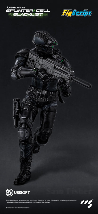 (Pre-Order) CCS Toys 1/12 official Licensed Splinter Cell Sam Fisher action figure