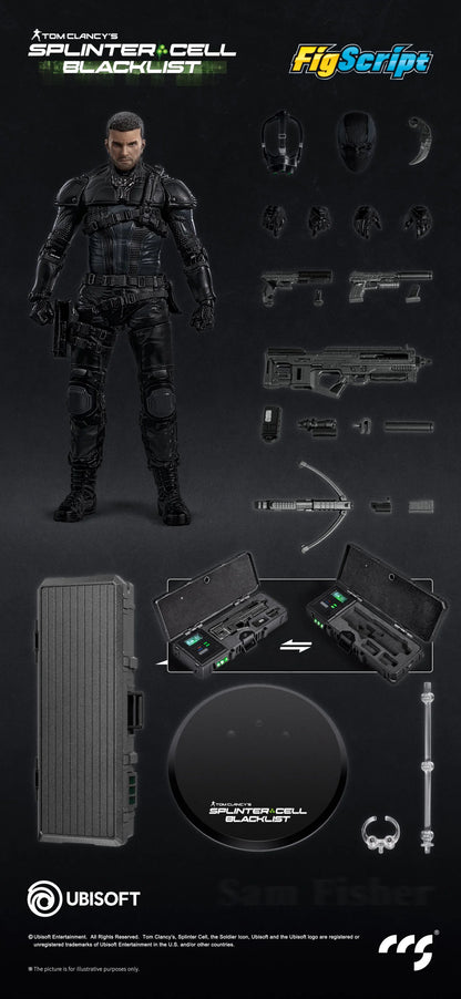 (Pre-Order) CCS Toys 1/12 official Licensed Splinter Cell Sam Fisher action figure