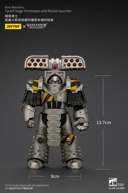 (Pre-Order) Warhammer The Horus Heresy Iron Warriors Tyrant Siege Terminator with Rocket launcher