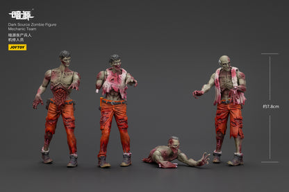 (Pre-Order) JOYTOY Dark Source Zombie Figure Mechanic Team 1/25 Scale Action Figure