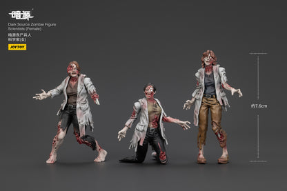 (Pre-Order) JOYTOY Dark Source Zombie Figure Scientists (Female) 1/25 Scale Action Figure