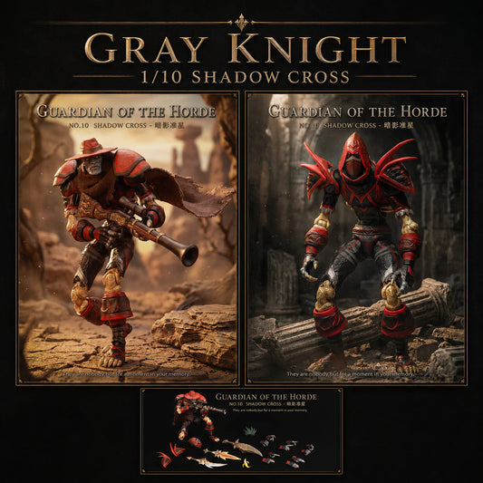 (Pre-Order) Gray Knight 1/10 Shadow Cross NO.10 action figure