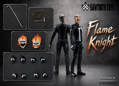 (Pre-Order) Sawtooth Toys 1/12 Flame Knight figure and Charger statue STM20254