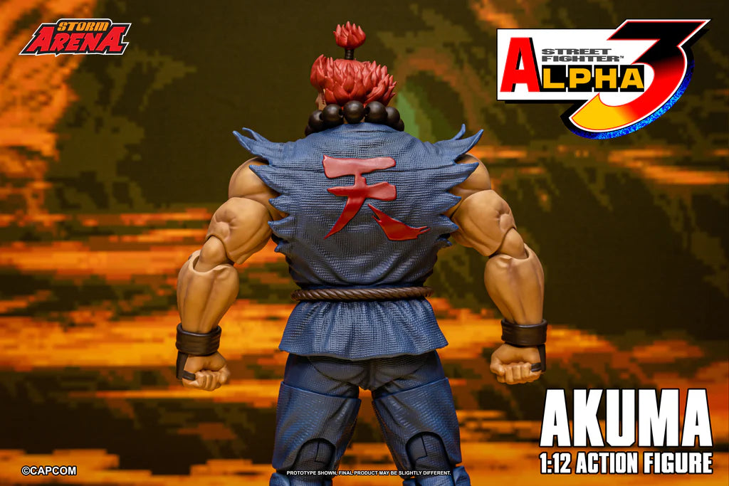 (Pre-Order) Storm Collectibles Street Fighter Alpha 3 Storm Arena Akuma