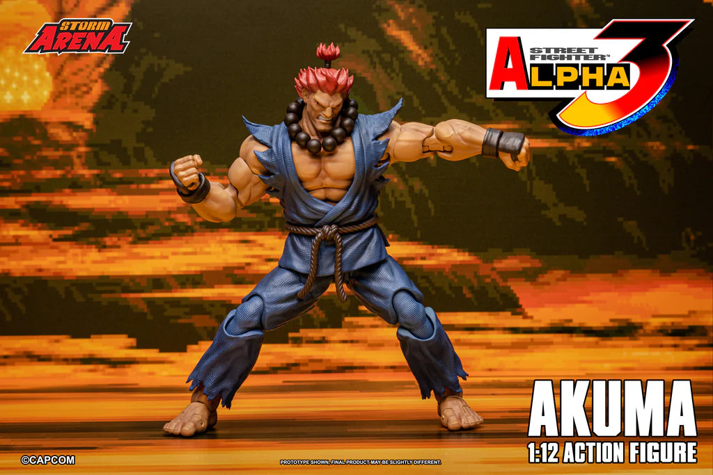(Pre-Order) Storm Collectibles Street Fighter Alpha 3 Storm Arena Akuma