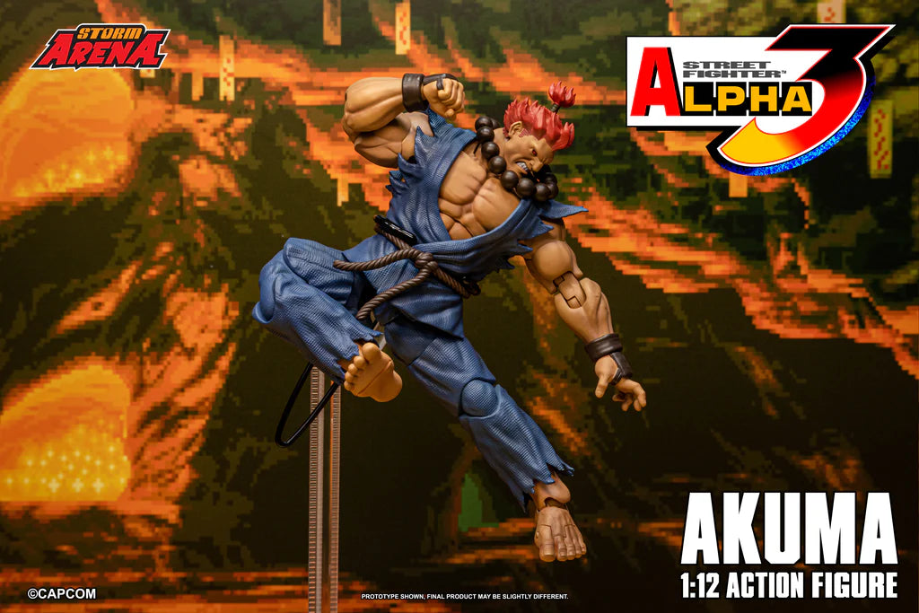 (Pre-Order) Storm Collectibles Street Fighter Alpha 3 Storm Arena Akuma