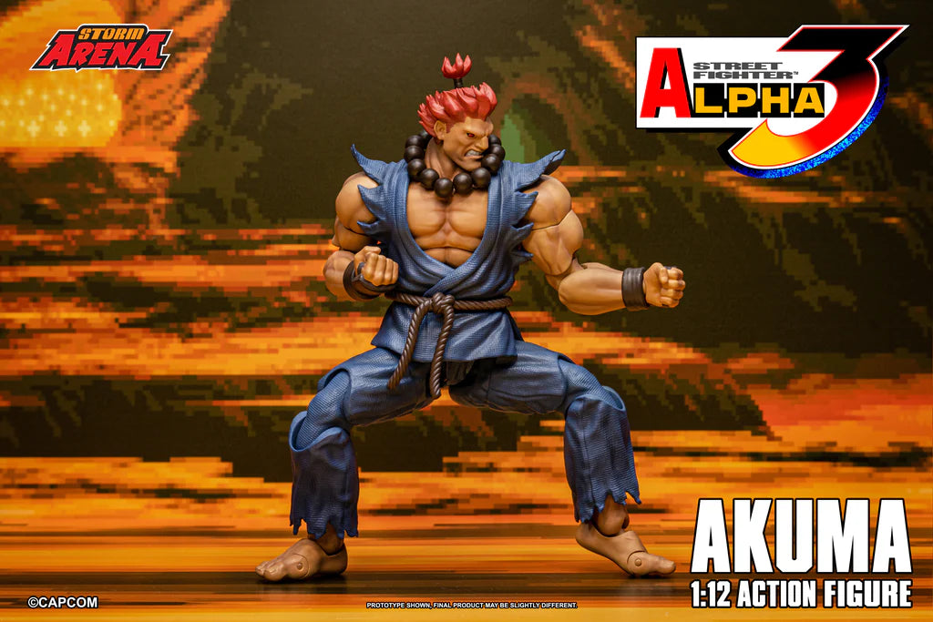 (Pre-Order) Storm Collectibles Street Fighter Alpha 3 Storm Arena Akuma