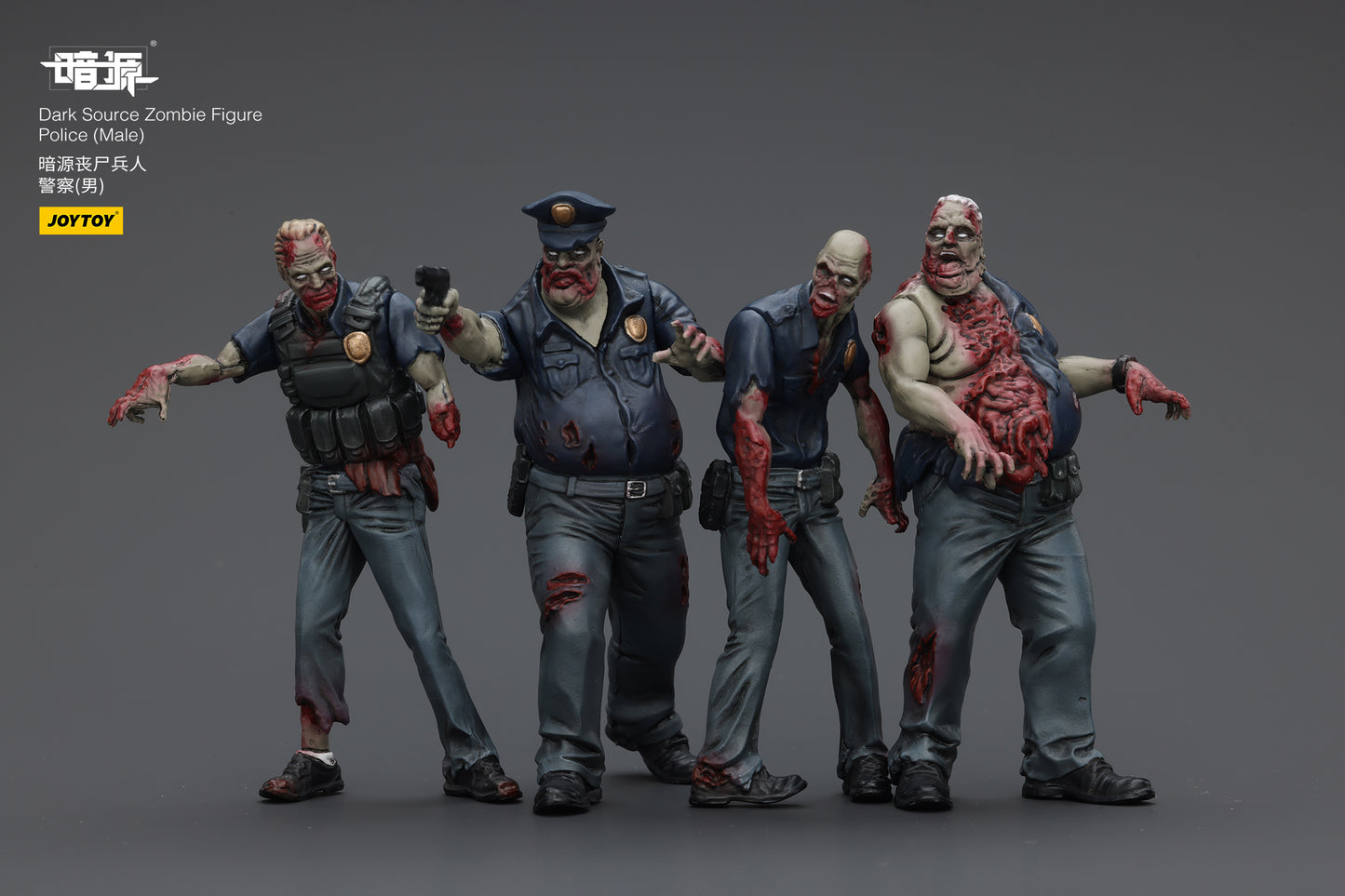 (Pre-Order) JOYTOY Dark Source Zombie Fiqure Police (Male) 1/25 Scale Action Figure