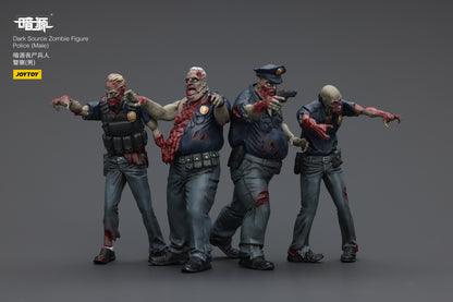 (Pre-Order) JOYTOY Dark Source Zombie Fiqure Police (Male) 1/25 Scale Action Figure