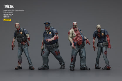 (Pre-Order) JOYTOY Dark Source Zombie Fiqure Police (Male) 1/25 Scale Action Figure