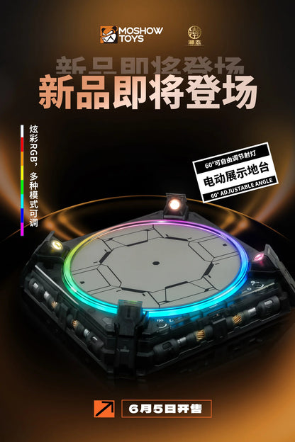 MOSHOW TOYS Electrically Controlled Display Stand (Night Edition)