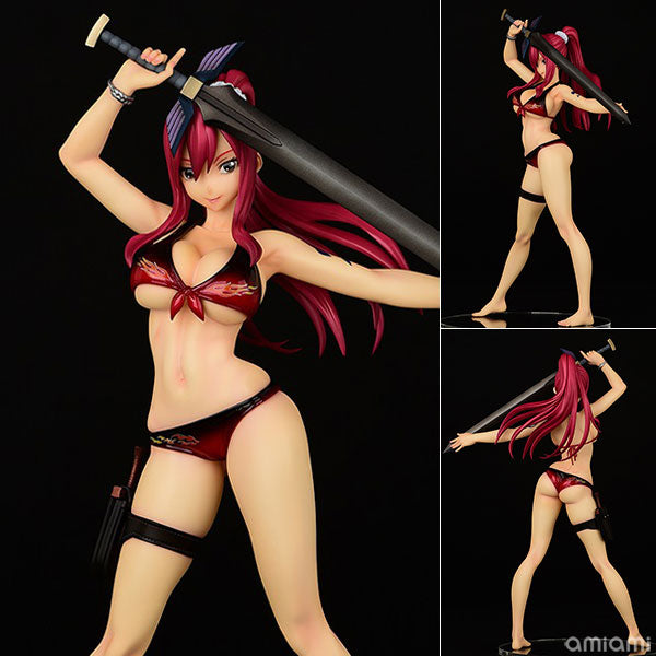 (Special Order) FAIRY TAIL Erza Scarlet, Swimsuit Gravure_Style/ver.Flame 1/6 Complete Figure