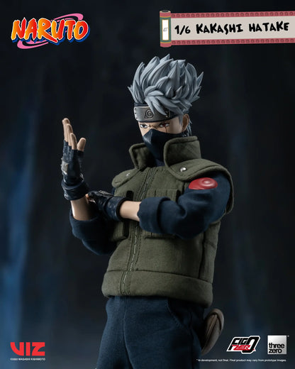 (Pre-Order) Threezero NARUTO FigZero 1/6 Kakashi Hatake 1/6 Scale Collectible Figure