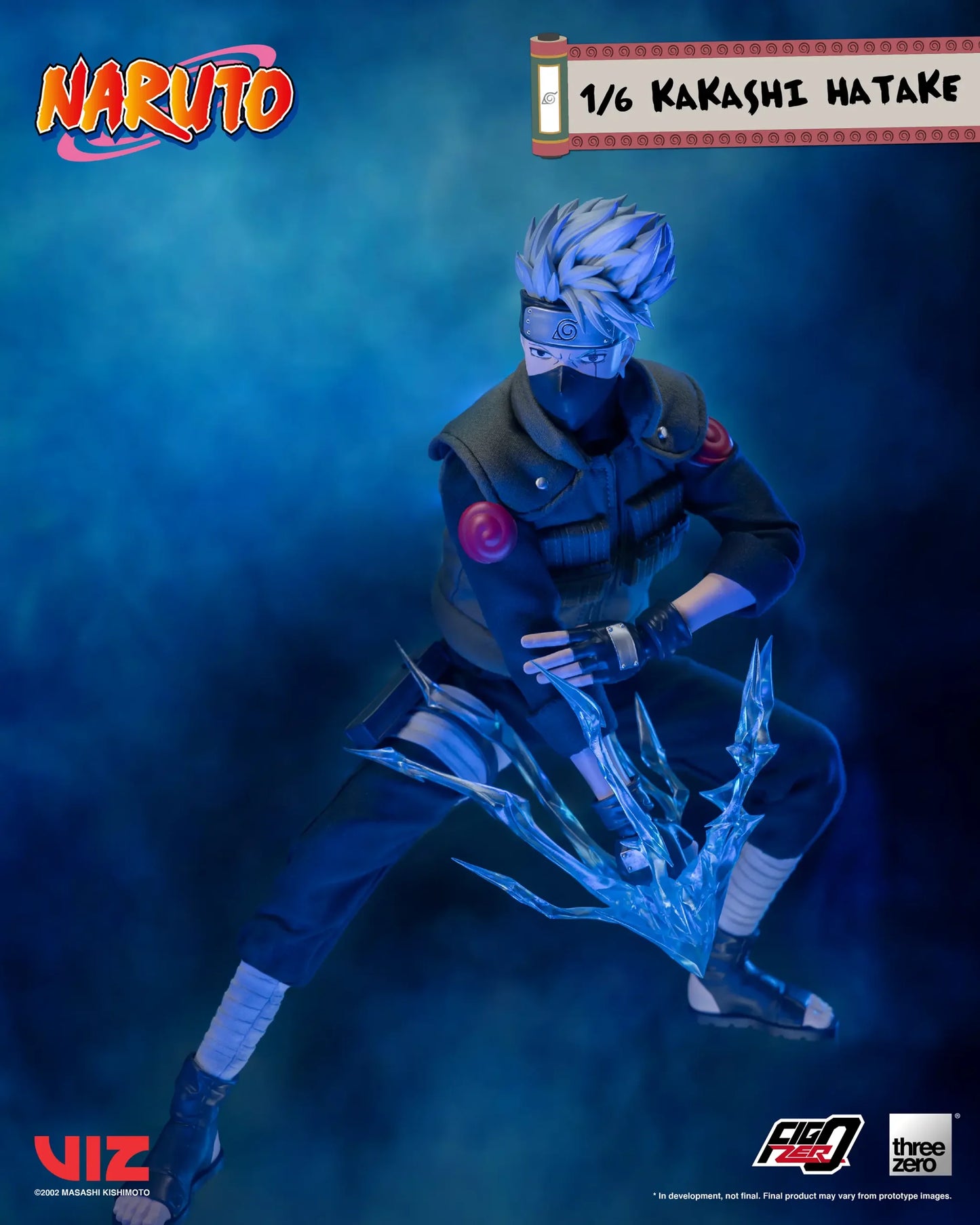 (Pre-Order) Threezero NARUTO FigZero 1/6 Kakashi Hatake 1/6 Scale Collectible Figure