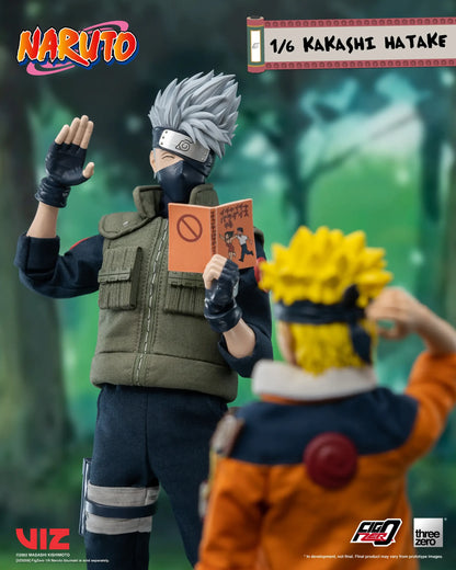 (Pre-Order) Threezero NARUTO FigZero 1/6 Kakashi Hatake 1/6 Scale Collectible Figure