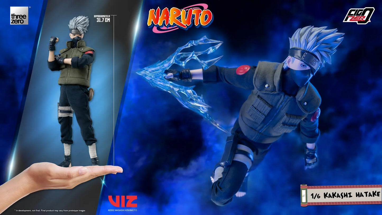 (Pre-Order) Threezero NARUTO FigZero 1/6 Kakashi Hatake 1/6 Scale Collectible Figure