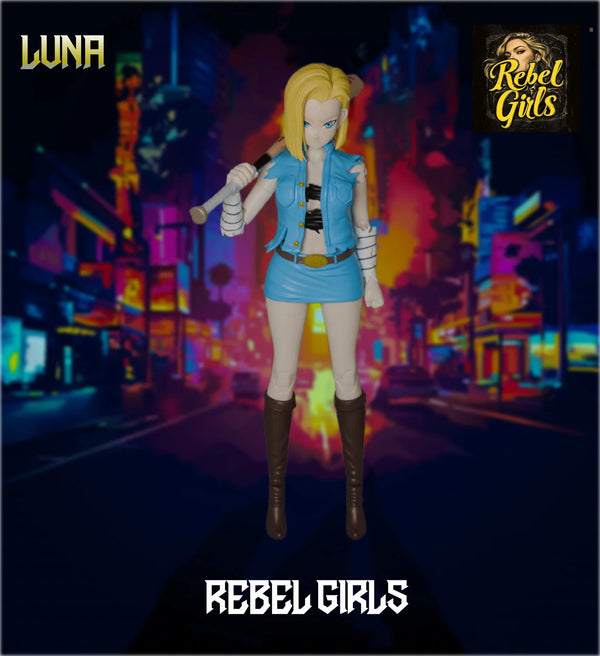 HITToys 1/12 Rebel Girls Series Wave One Vengenance Angel Luna RG001