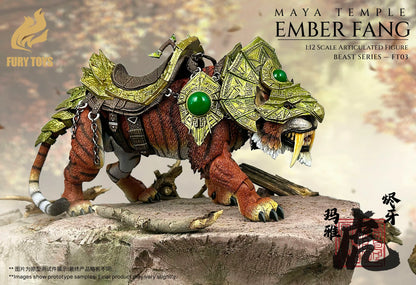 (Pre-Order) FURY TOYS Beast Series Maya Temple Tiger Ember Fang and Frost Claw FT01/02/03 and 04