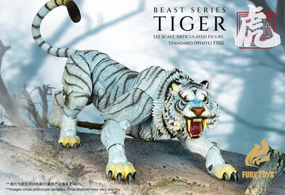 (Pre-Order) FURY TOYS Beast Series Maya Temple Tiger Ember Fang and Frost Claw FT01/02/03 and 04