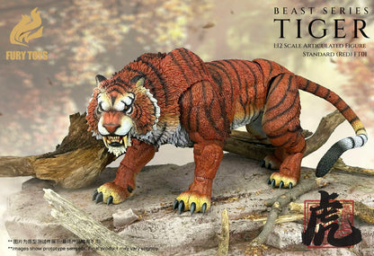 (Pre-Order) FURY TOYS Beast Series Maya Temple Tiger Ember Fang and Frost Claw FT01/02/03 and 04
