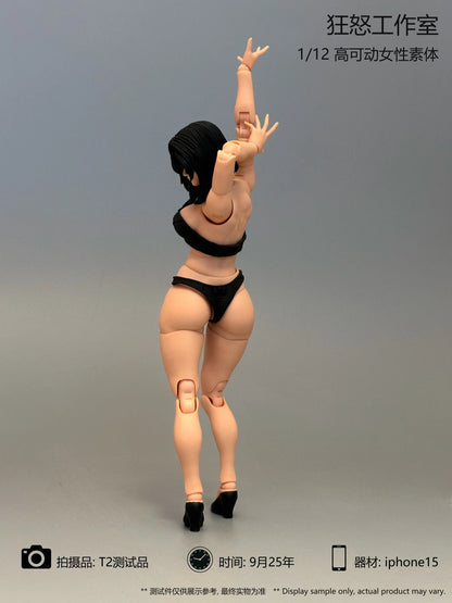 (Pre-Order) FURY TOYS 1/12 Female Body figure Valeria Hana and Imani action figure
