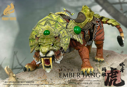 (Pre-Order) FURY TOYS Beast Series Maya Temple Tiger Ember Fang and Frost Claw FT01/02/03 and 04