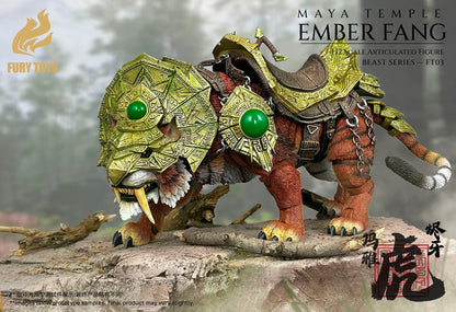 (Pre-Order) FURY TOYS Beast Series Maya Temple Tiger Ember Fang and Frost Claw FT01/02/03 and 04
