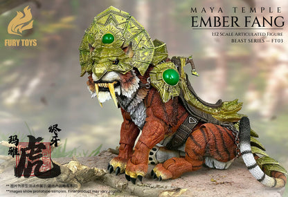 (Pre-Order) FURY TOYS Beast Series Maya Temple Tiger Ember Fang and Frost Claw FT01/02/03 and 04