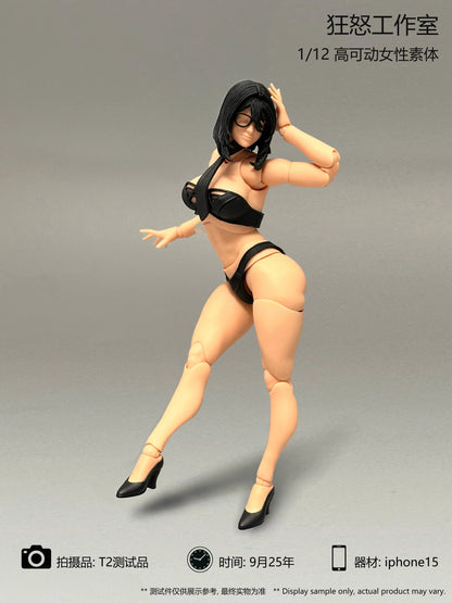(Pre-Order) FURY TOYS 1/12 Female Body figure Valeria Hana and Imani action figure