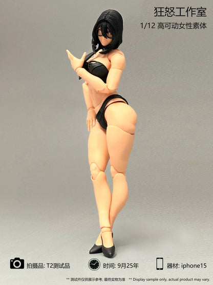 (Pre-Order) FURY TOYS 1/12 Female Body figure Valeria Hana and Imani action figure