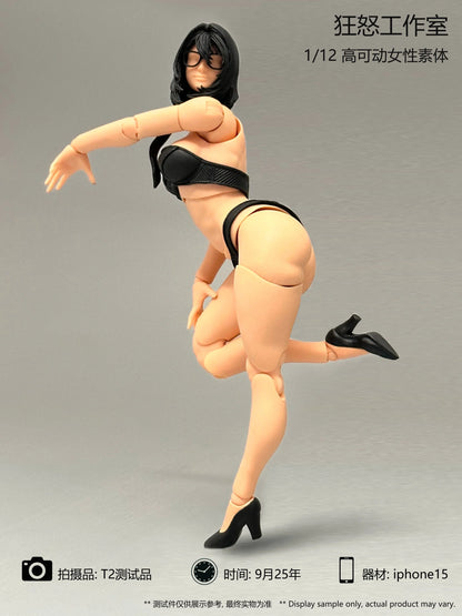 (Pre-Order) FURY TOYS 1/12 Female Body figure Valeria Hana and Imani action figure