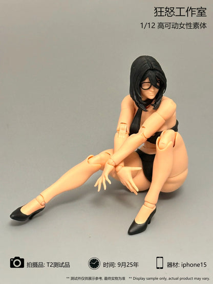 (Pre-Order) FURY TOYS 1/12 Female Body figure Valeria Hana and Imani action figure