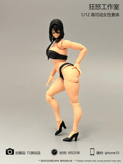 (Pre-Order) FURY TOYS 1/12 Female Body figure Valeria Hana and Imani action figure