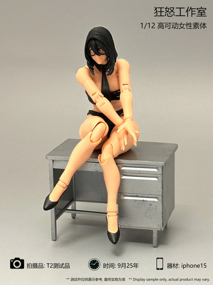 (Pre-Order) FURY TOYS 1/12 Female Body figure Valeria Hana and Imani action figure