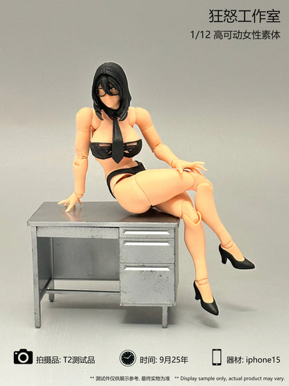 (Pre-Order) FURY TOYS 1/12 Female Body figure Valeria Hana and Imani action figure