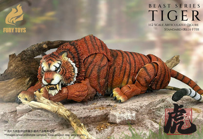 (Pre-Order) FURY TOYS Beast Series Maya Temple Tiger Ember Fang and Frost Claw FT01/02/03 and 04